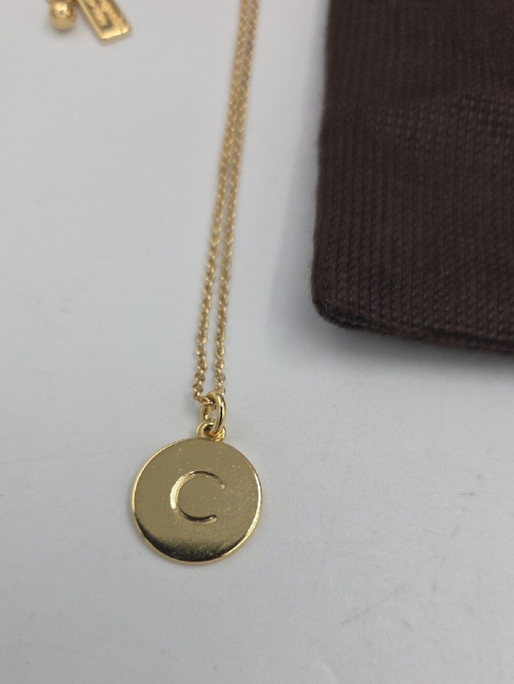 kate spade One In A Million Letter C Necklace - Picture 3 of 5